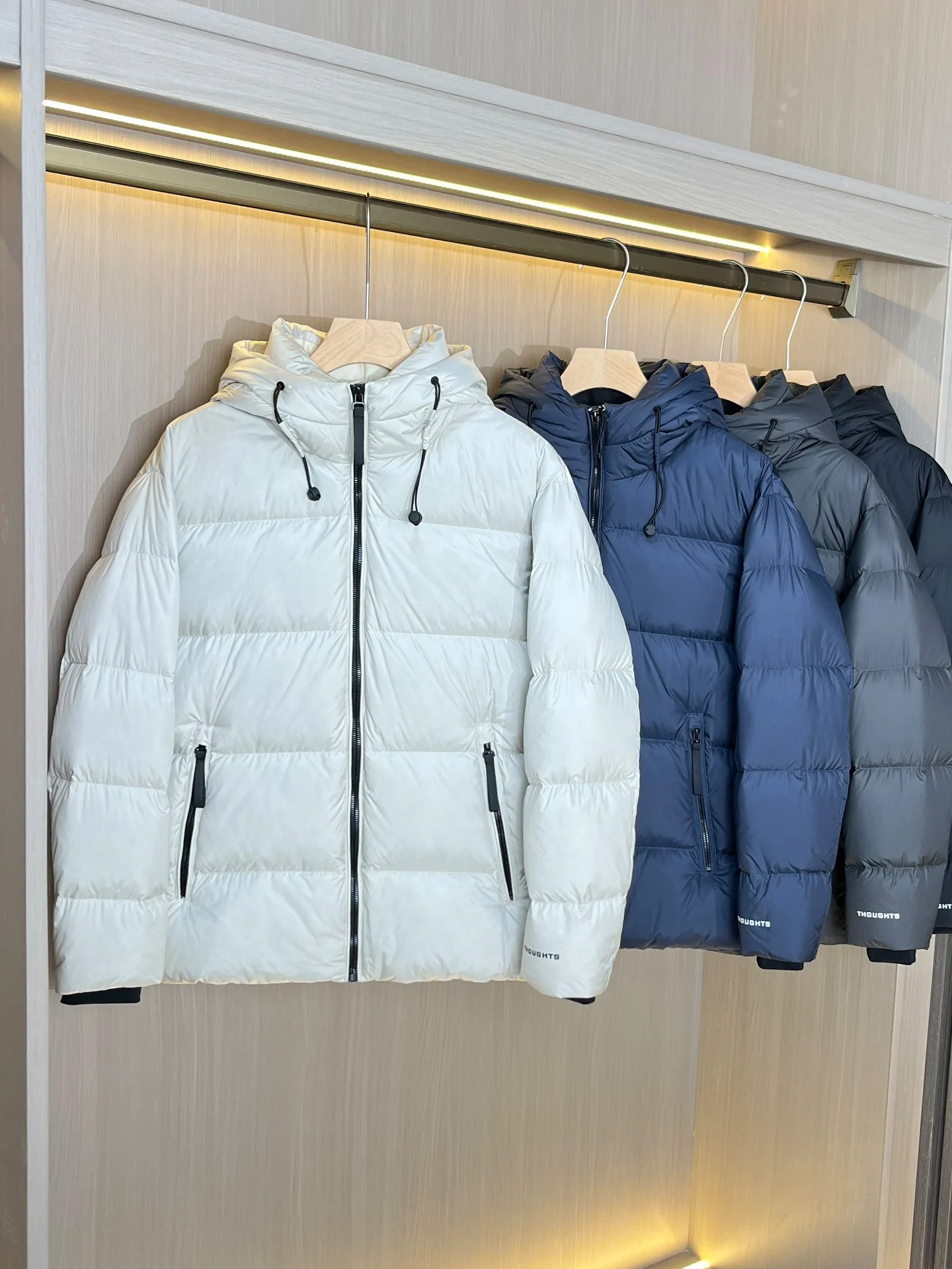 

Мужская пуховая куртка-пуховик с капюшоном, 85% гусиного пуха, утепленная, ветрозащитная, водоотталкивающая, повседневная верхняя одежда, пальто-«хлеб»