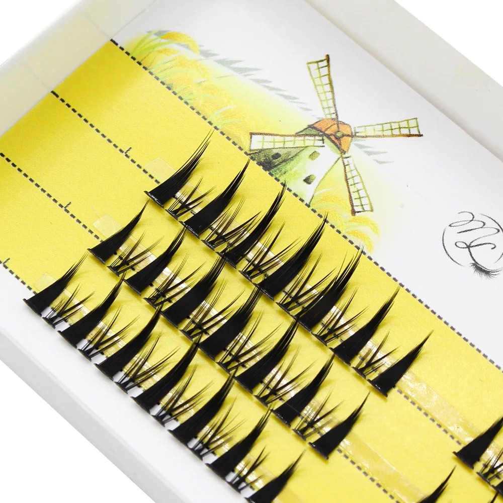 Moonlily Premium Mix  Faux Eyelash Extension Natural Russian Volume False  Professional Eyelashes Makeup Faux Fake Lashes Cilias