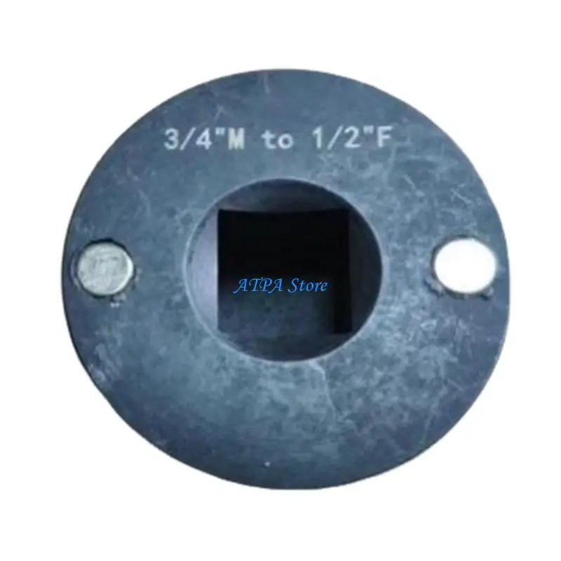 

U13C Thin Bearing Socket Adapter 1/4inch to 3/8in Corrosion Resistant Metal Alloy Engine Component Accessory For Tight Spaces
