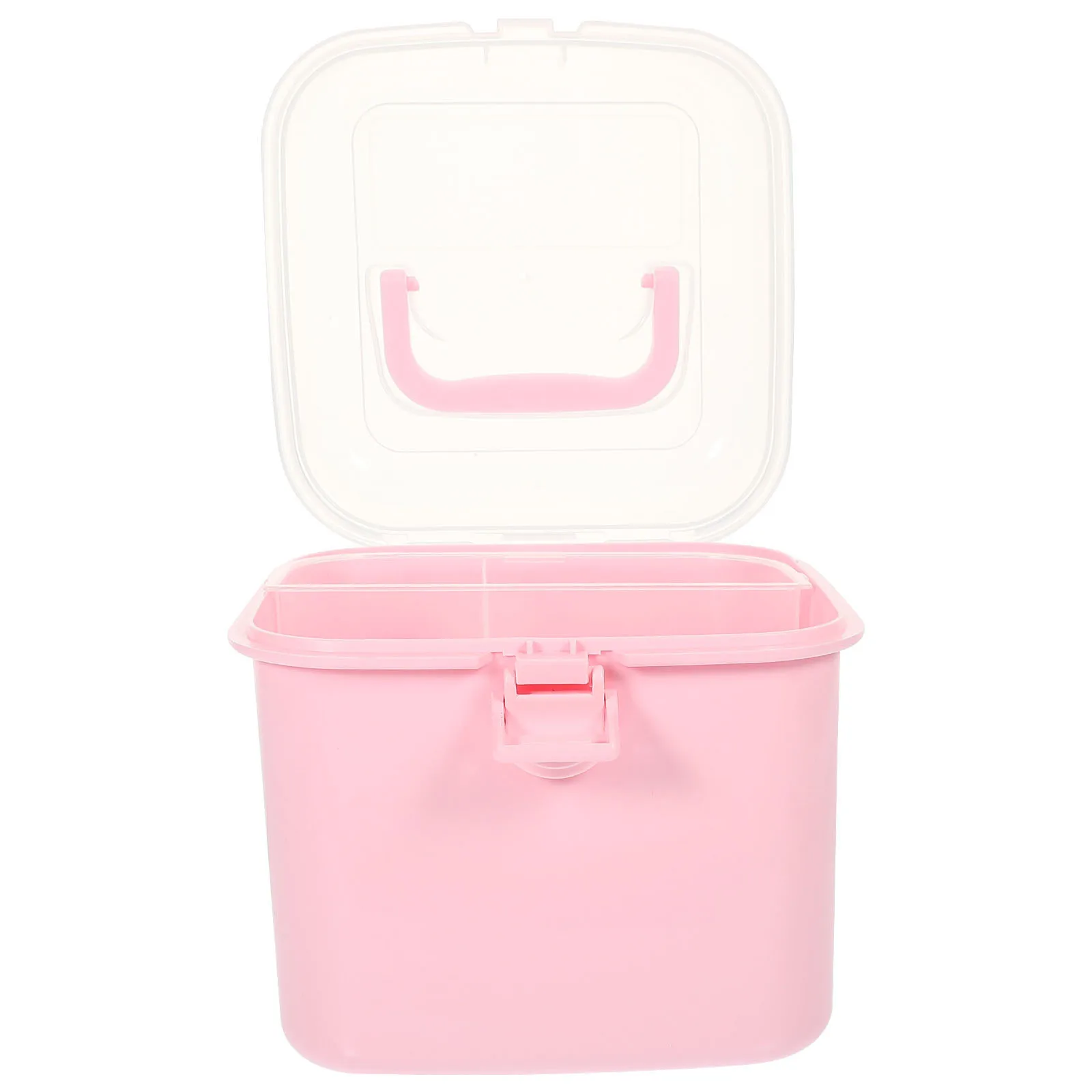 

3-Tier Portable Storage Box Pp Material Lightweight Durable Multi-Function Organizer For Hair Accessories Jewelry Cosmetics
