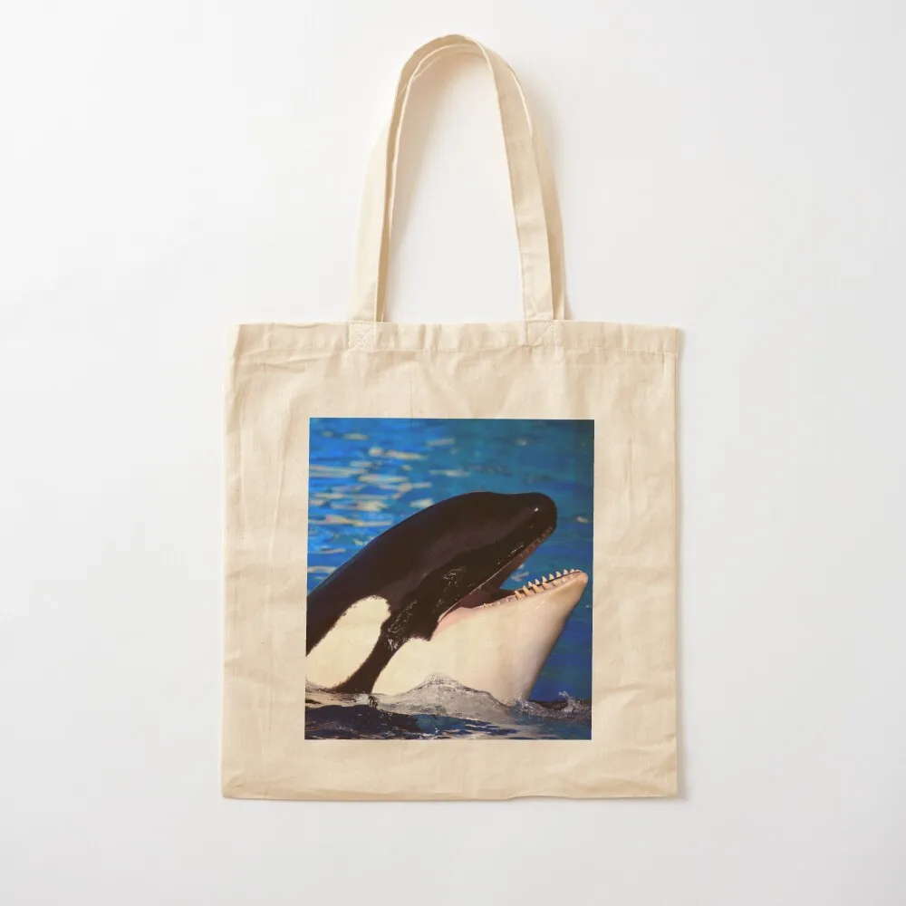 

Сумка Happy Orca Tote Bag Сумки для покупок для женщин Сумка для покупок