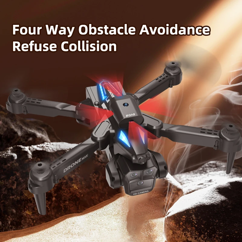 C10 Max GPS Remote Control Drone 8K Camera Optical Flow Positioning Obstacle Avoidance Gesture Photography Foldable Quadcopter