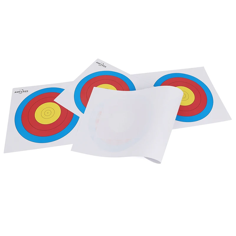 10/20 stücke Bogenschießen Ziel Papier 23*67 cm Internationalen Wettbewerb Spezielle Ziel Papiere Fit Verbindung Recurve Bogen Training