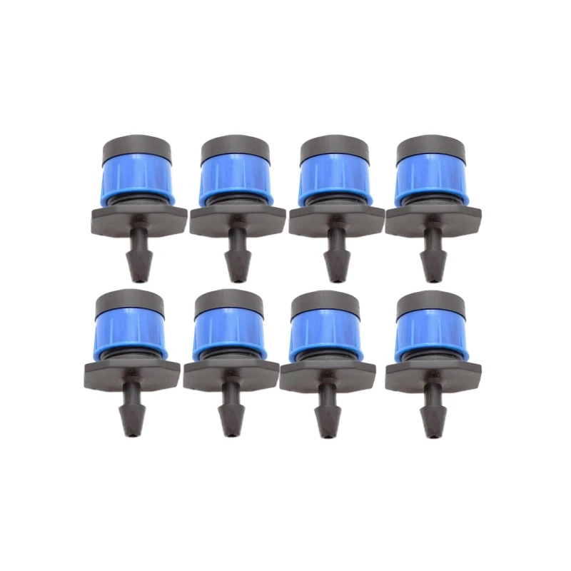 

Easy Connect Adjustable Water Flow Drip Emitters Drip Irrigation Emitters Fan Shape for Irrigation Tubing