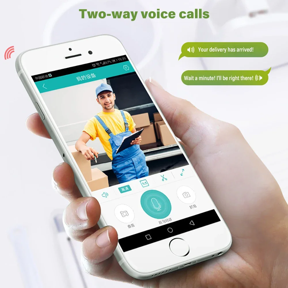 Outdoor IP Camera IP66 PIR Video Surveillance Security Bullet Cameras 4MP Wifi Solar Camera Wireless Battery Powered