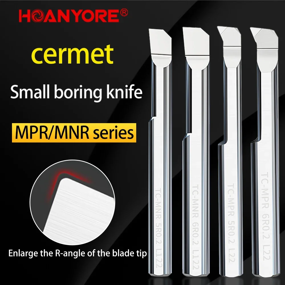

Small boring tool Inside hole turning tool NC small inside hole boring tool MPR/MNR High finish cermet micro-boring tool