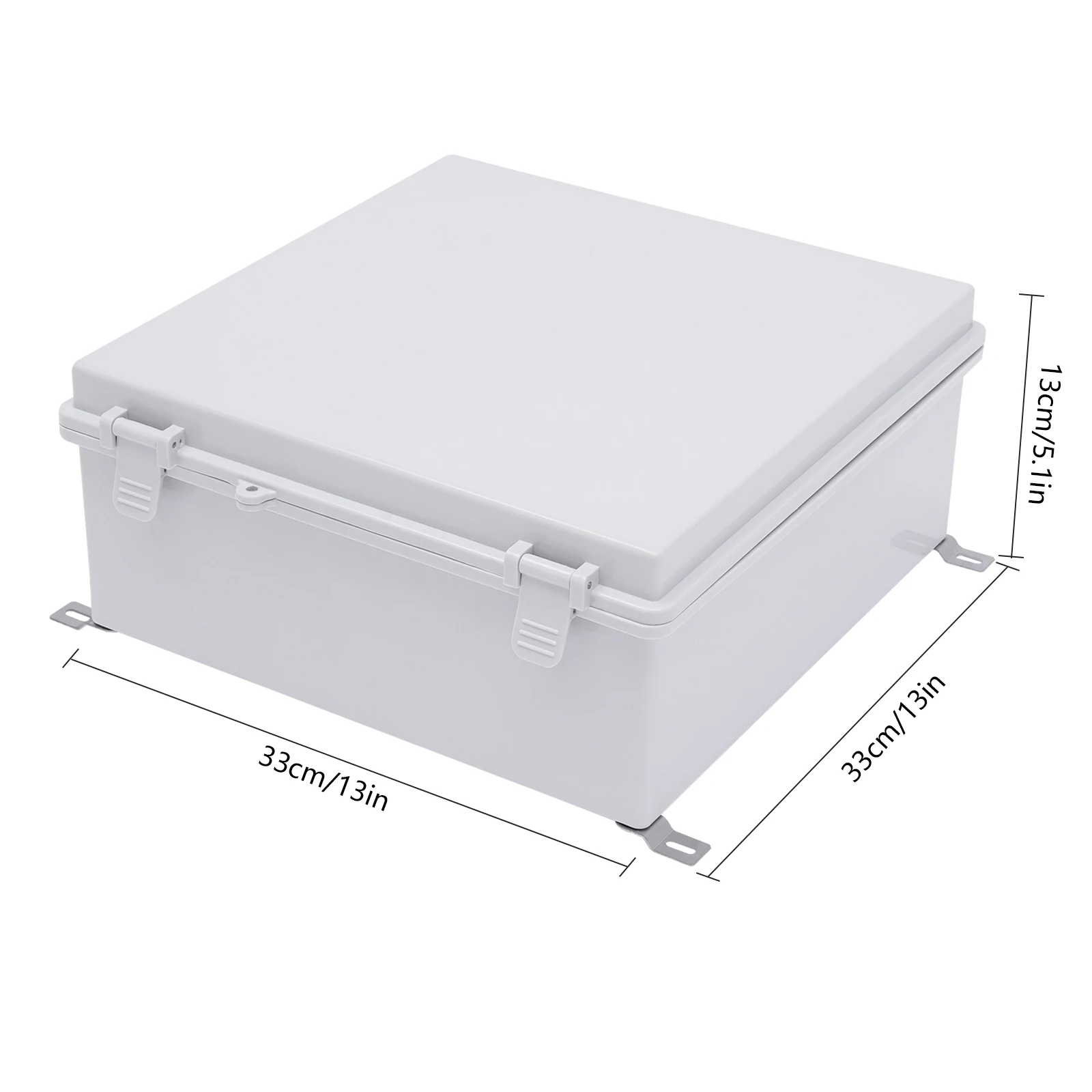 13*13*5.1in صندوق كهربائي عالمي مثبت على الحائط IP66 صندوق وصلات مانعة لتسرب الماء متين