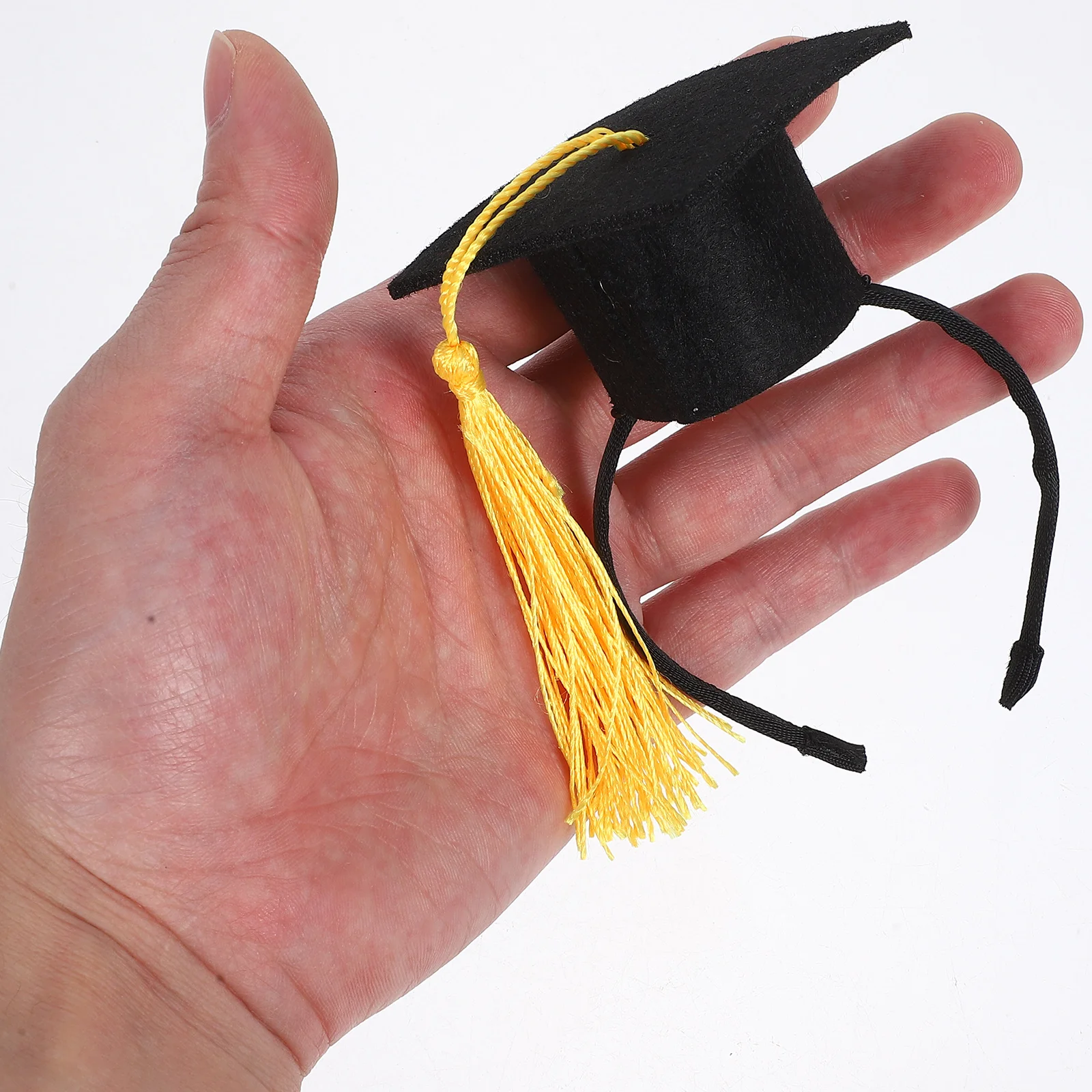 

Pet PhD Cap Cat Academic Headband Dog Doctor Costume Graduation Hat for Dogs Animals Pet Accessories Comfortable Material