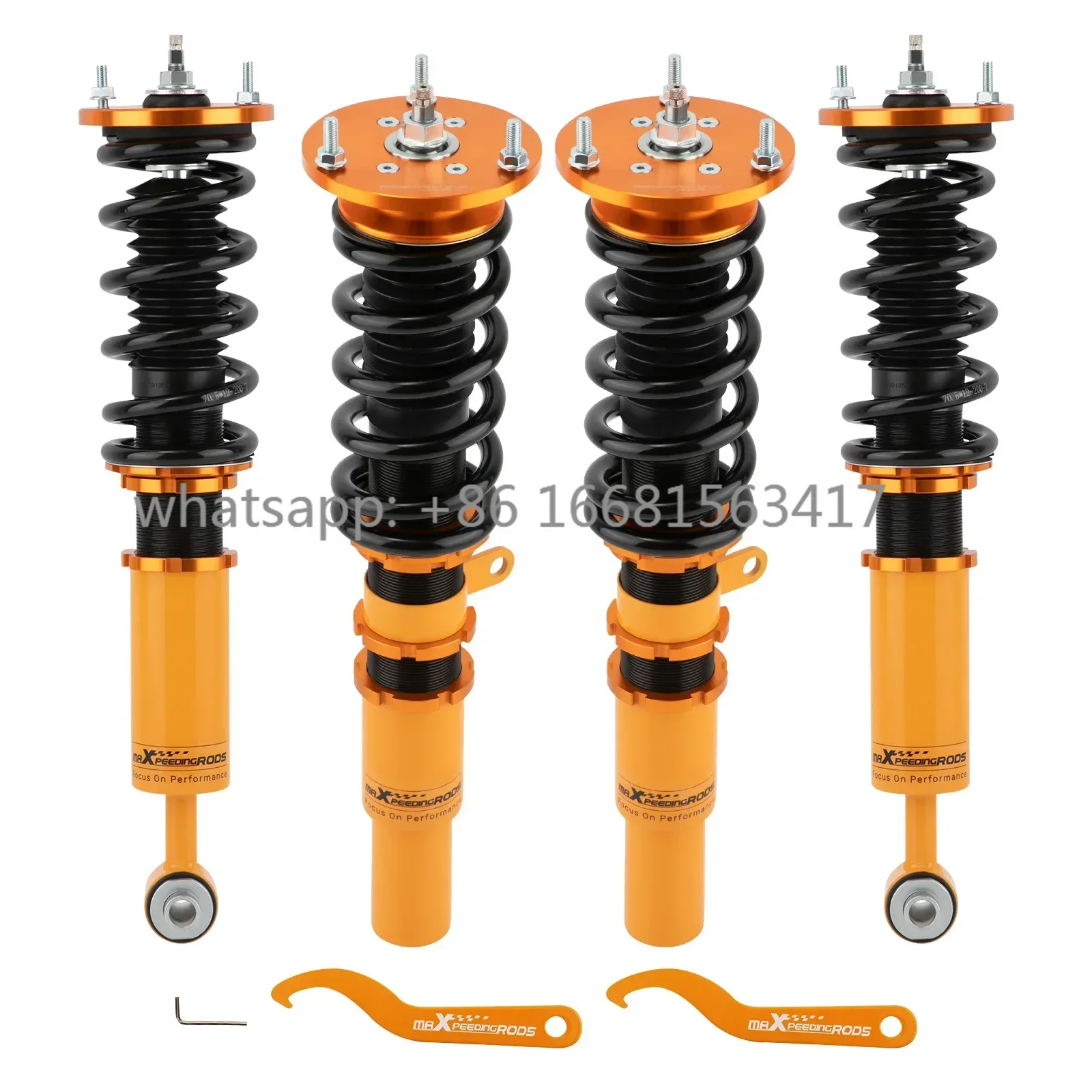 

MaXpeedingrods Coilovers 24 Way Damper Adjustable Coilovers FOR BMW 5 SERIES 04-10 E60 AWD Coilovers Spring Shock Strut