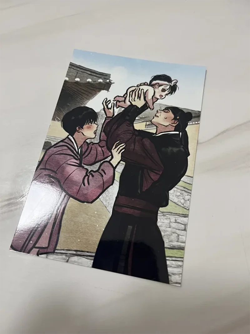 

Korean BL Love comic Byeonduck Hot Painter of the Night 41 Xiangka photo card