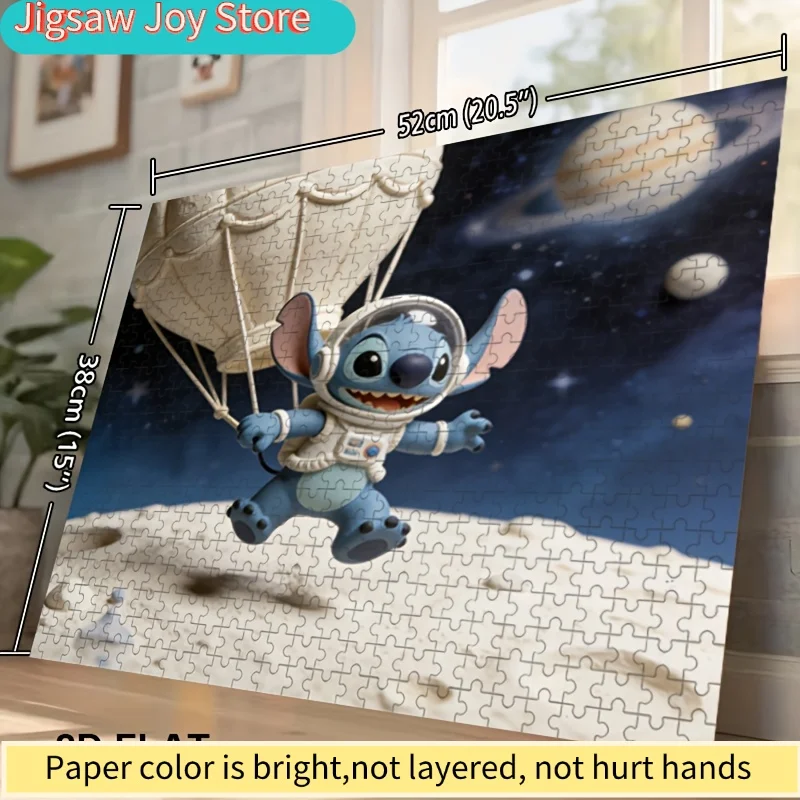 2D Flat, ดิสนีย์ สติทช์ และมิกกี้เมาส์ 2D Flat ปริศนาตกแต่งบ้านแบบพิมพ์ลาย 2D, ดิสนีย์, ความท้าทายด้านการศึกษาสำหรับผู้ใหญ่, ความสนุก