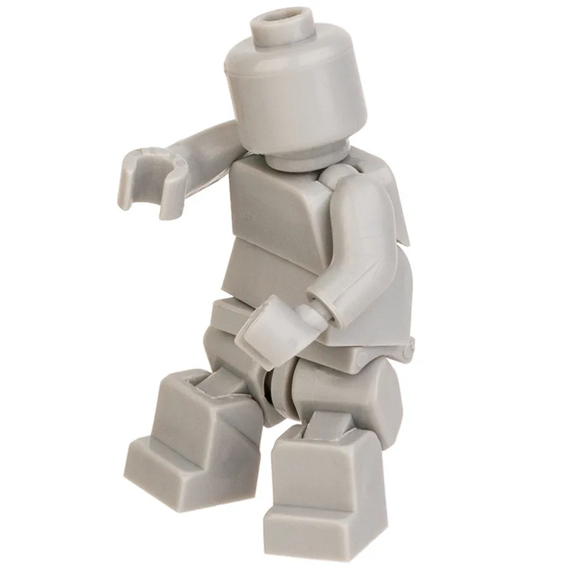 Mehrfarbige Mini-Figuren-Bausteine mit mehreren Gelenken, ultra-bewegliche Drittanbieter-Figurenzubehörteile