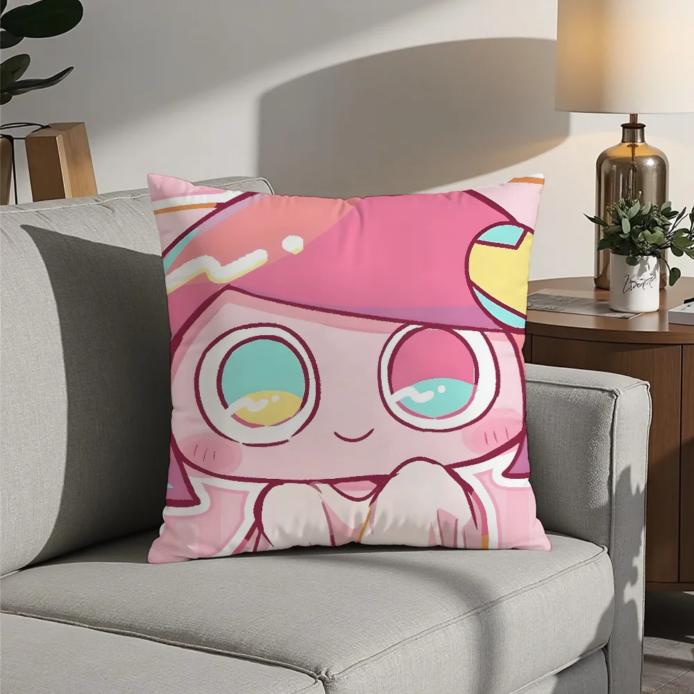 P-Pepoyo Artist Producer Kawaii Music Pillow Case Plush Fabric Soft  Pillowcase Double Sided Print Cushion Cover Household Gifts