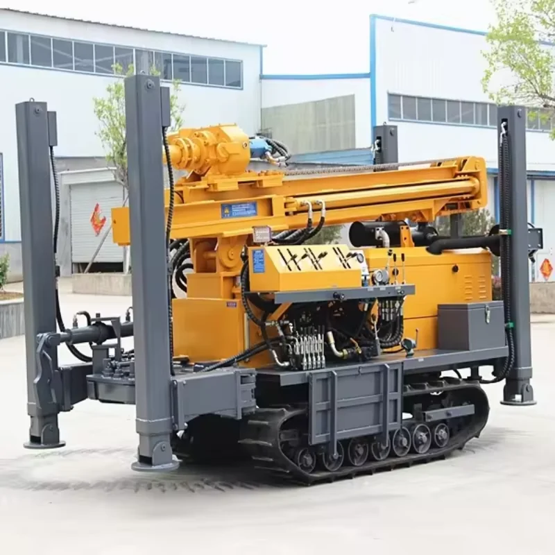 YG Cheap Crawler Pneumatic Water Well Drilling Rig Multifunctional Borehole 200m Drill Rig Water Well Drilling Rig Machine Sale