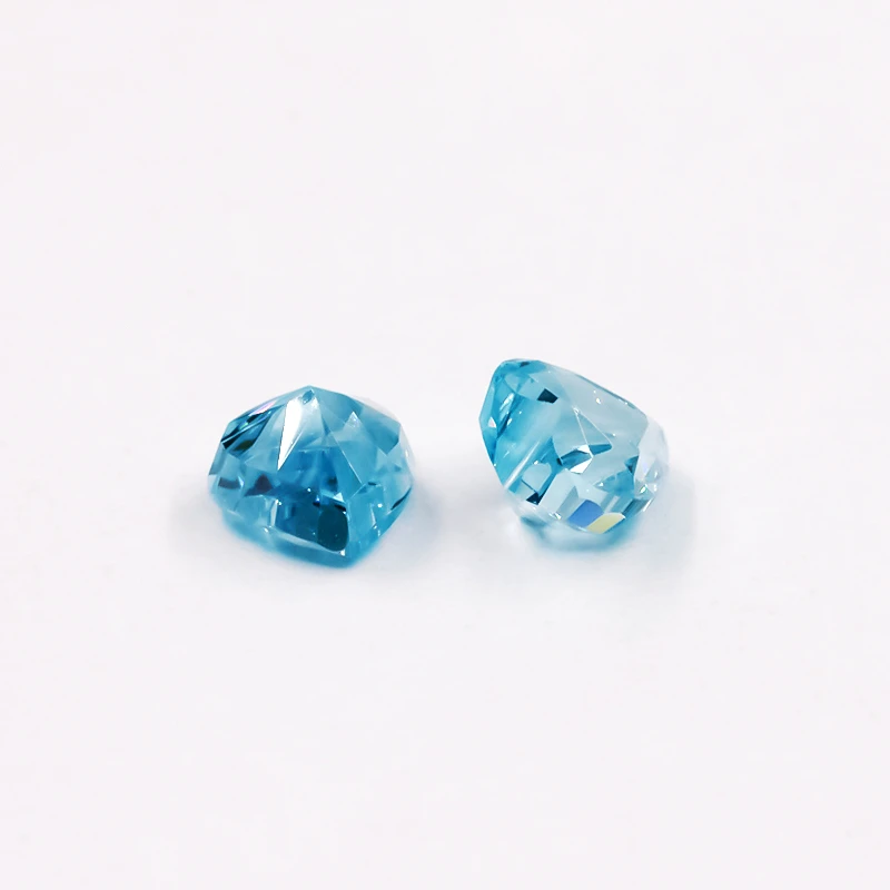 5x5mm Herz Zerkleinerte Eis-Schliff Lose CZ-Steine 5A Verschiedene Farben Kubisches Zirkonium Synthetische Edelsteine für Schmuck – Detail 20
