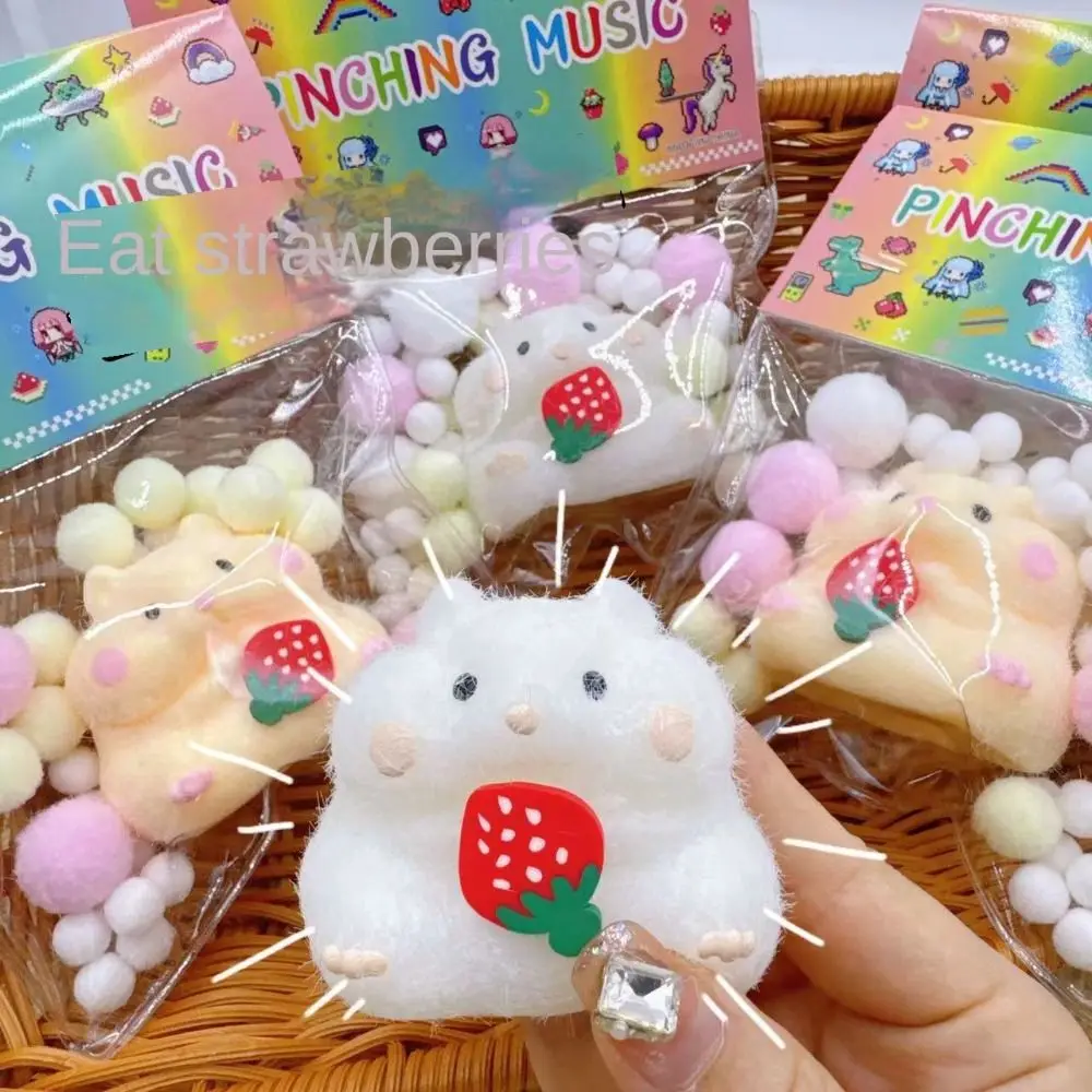 Decompressing and Pinching Squeeze Cat Paw Toys Cat Paw Soft Sticky Stress Relief Relax Toys Hamster Pinching Cute