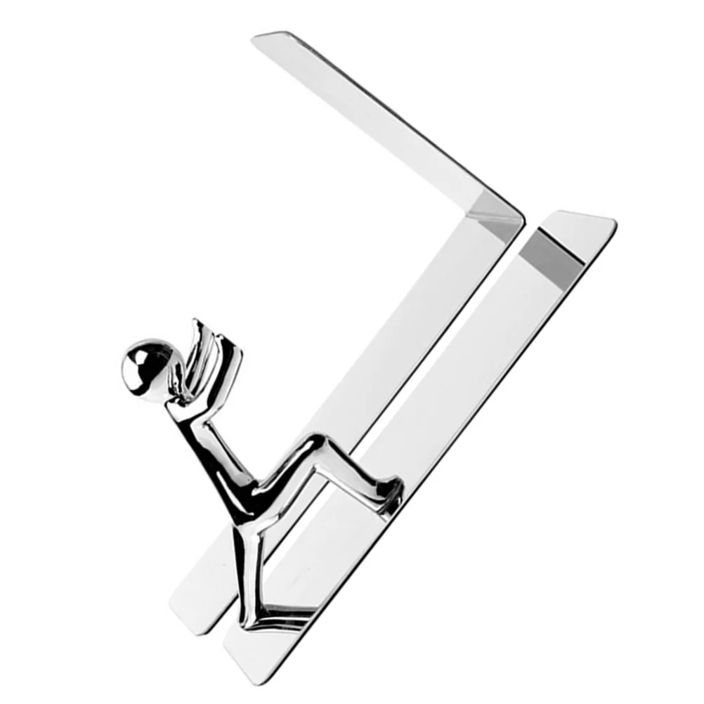 

Creative Bookshelf Stand Decoration Vertical Organization Decorative Bookend Stainless Steel Zinc Alloy Desktop Organizer Metal