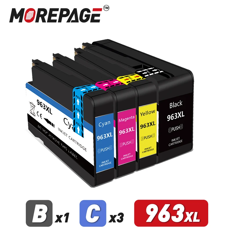 

963 XL 963XL Ink Cartridge Compatible For HP HP963 OfficeJet Pro 9010 9012 9015 9016 9020 9025 9026 Printer