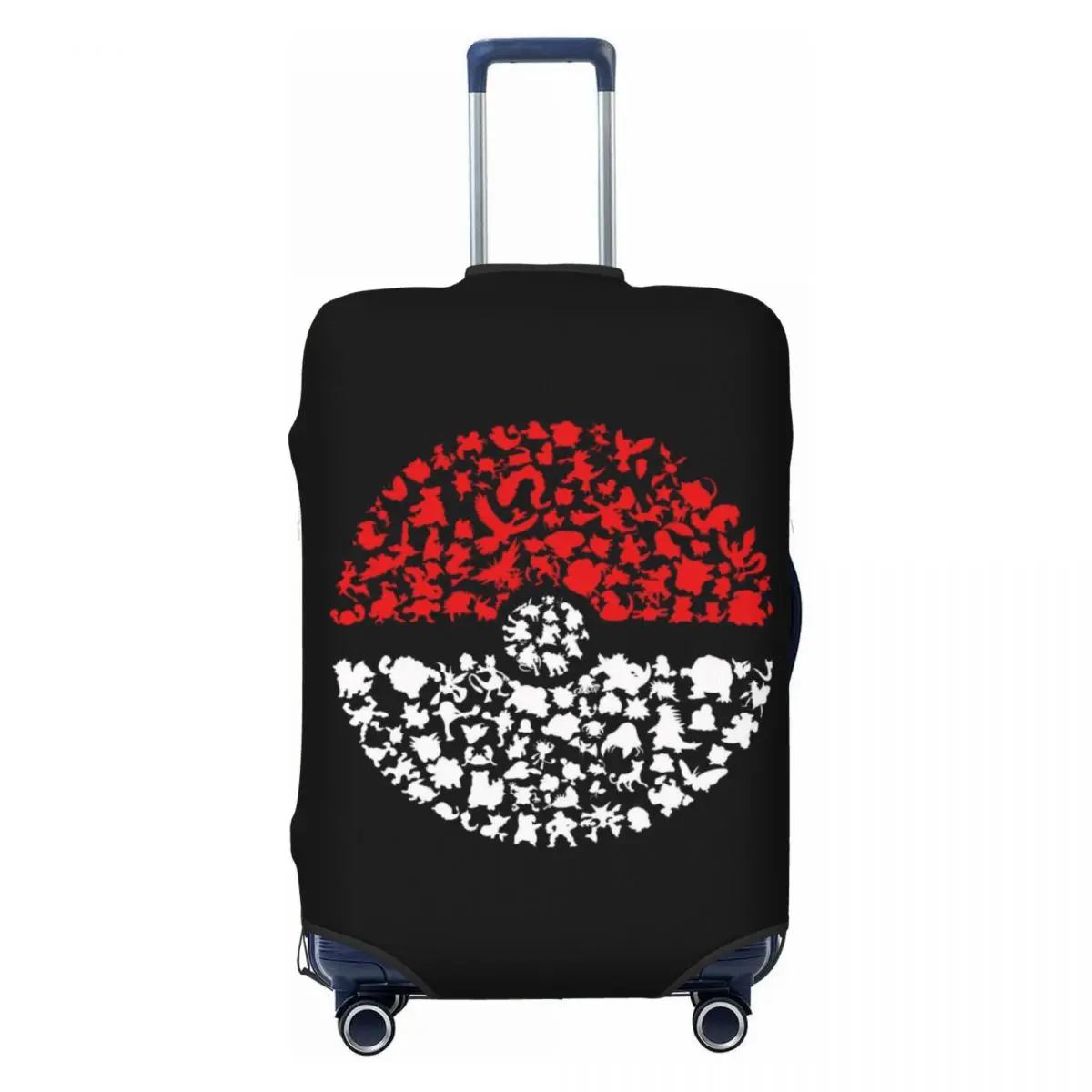 

Custom Bikachus Cartoon Luggage Cover Protector Funny Travel Suitcase Protective Cover for 18-32 Inch