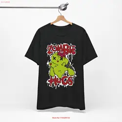 Zombie Hugs Bunny T Shirt Scene Emo Vintage 2000's Fashion Harajuku Punk long or short sleeves