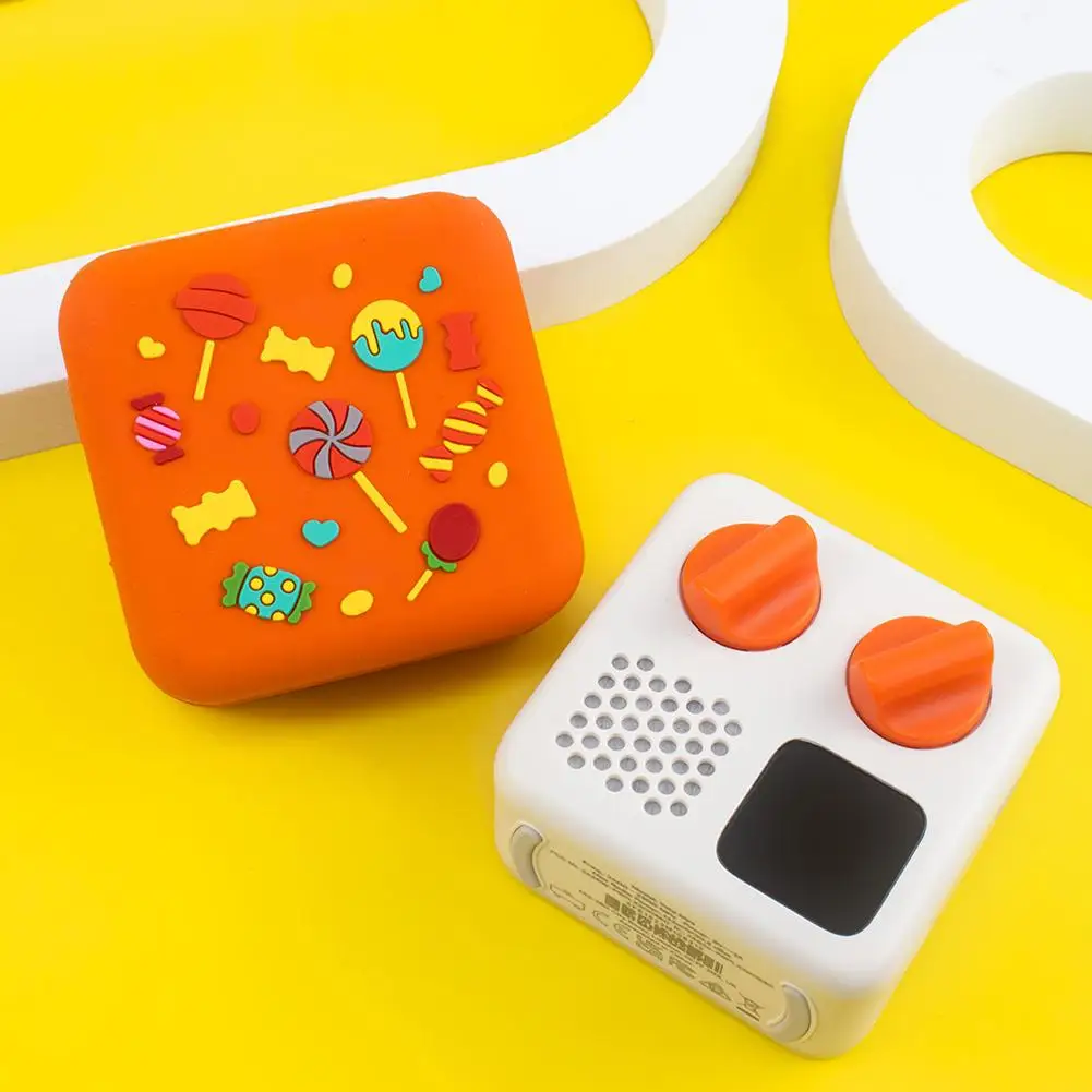 Silicone Case For Yoto Mini Small Audio Children's Story Player Cute Anti-fall Shock Absorption Protective Box Carrying Case New