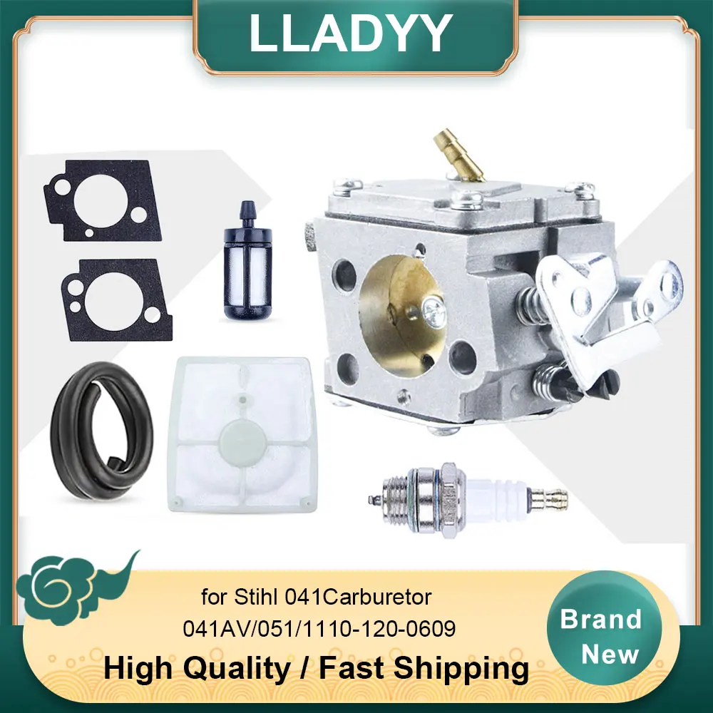 Replacement Carburetor Kit 1110-120-0609 for STIHL 041 041AV 051 Chainsaw