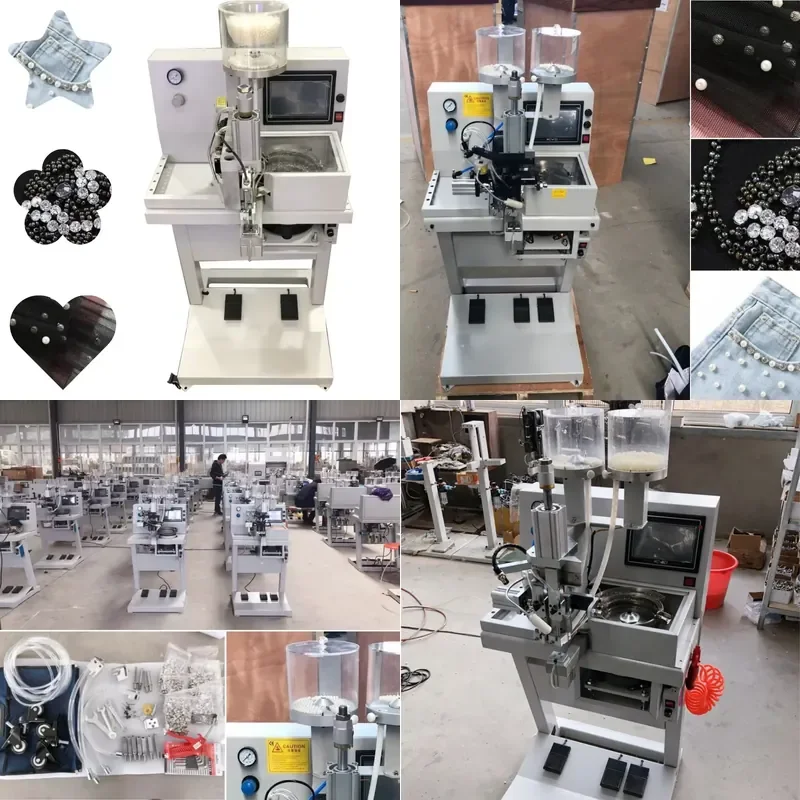 for Pearl automatic beading pearl attaching machine