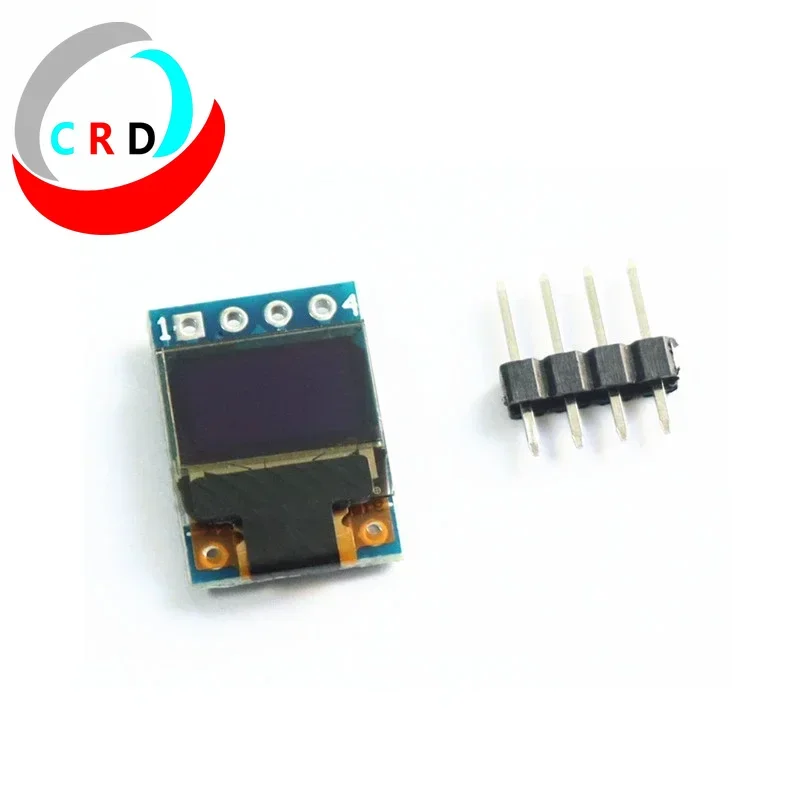 Changruida tela lcd oled de 0.42 polegadas 72 × 40/ssd1315 tela pequena iic/i2c4 módulo de pinos stm32 tela lcd módulo led oled lcd