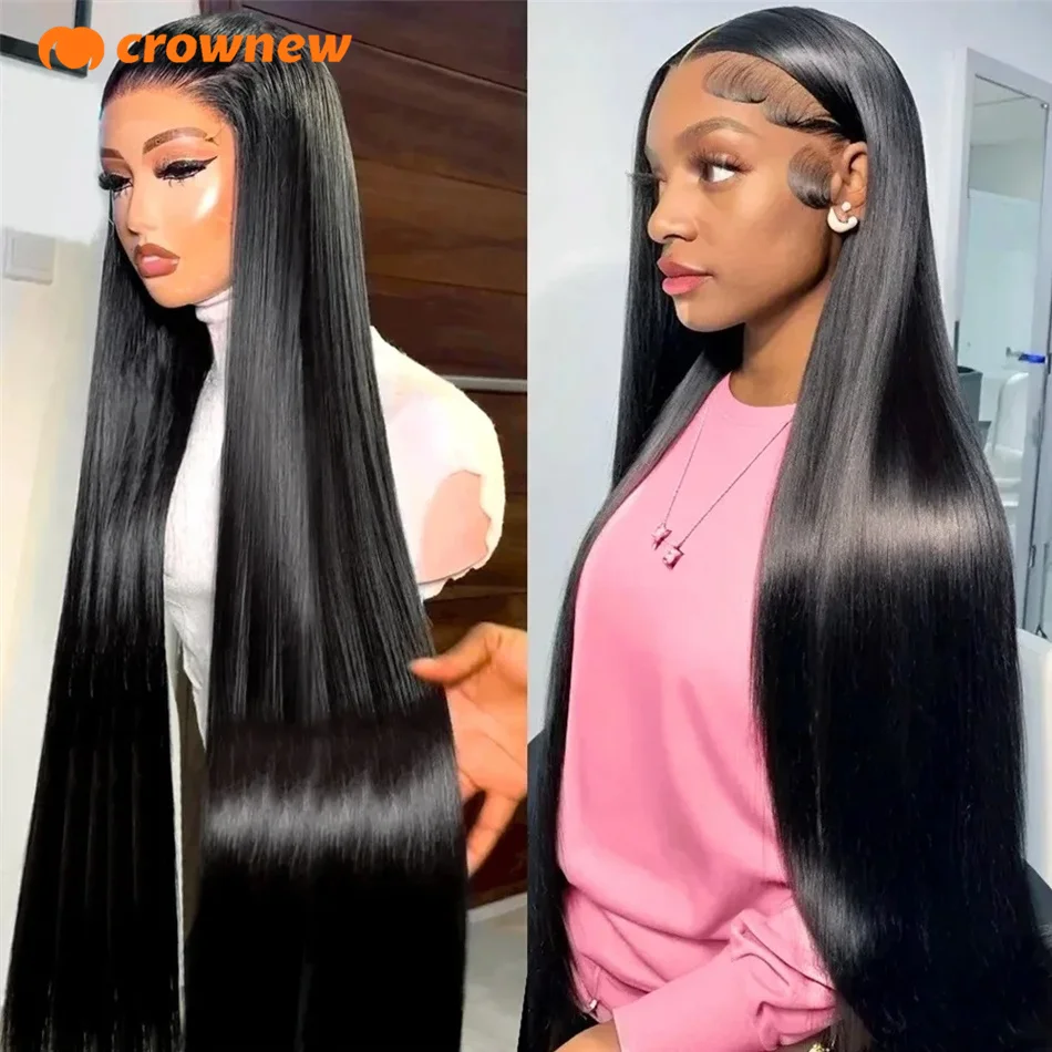 

34 Inch Straight Lace Front Wigs Human Hair 13x4 Lace Frontal Wigs Human Hair 200% Straight HD Lace Frontal Wig 13x6 Hair Wig