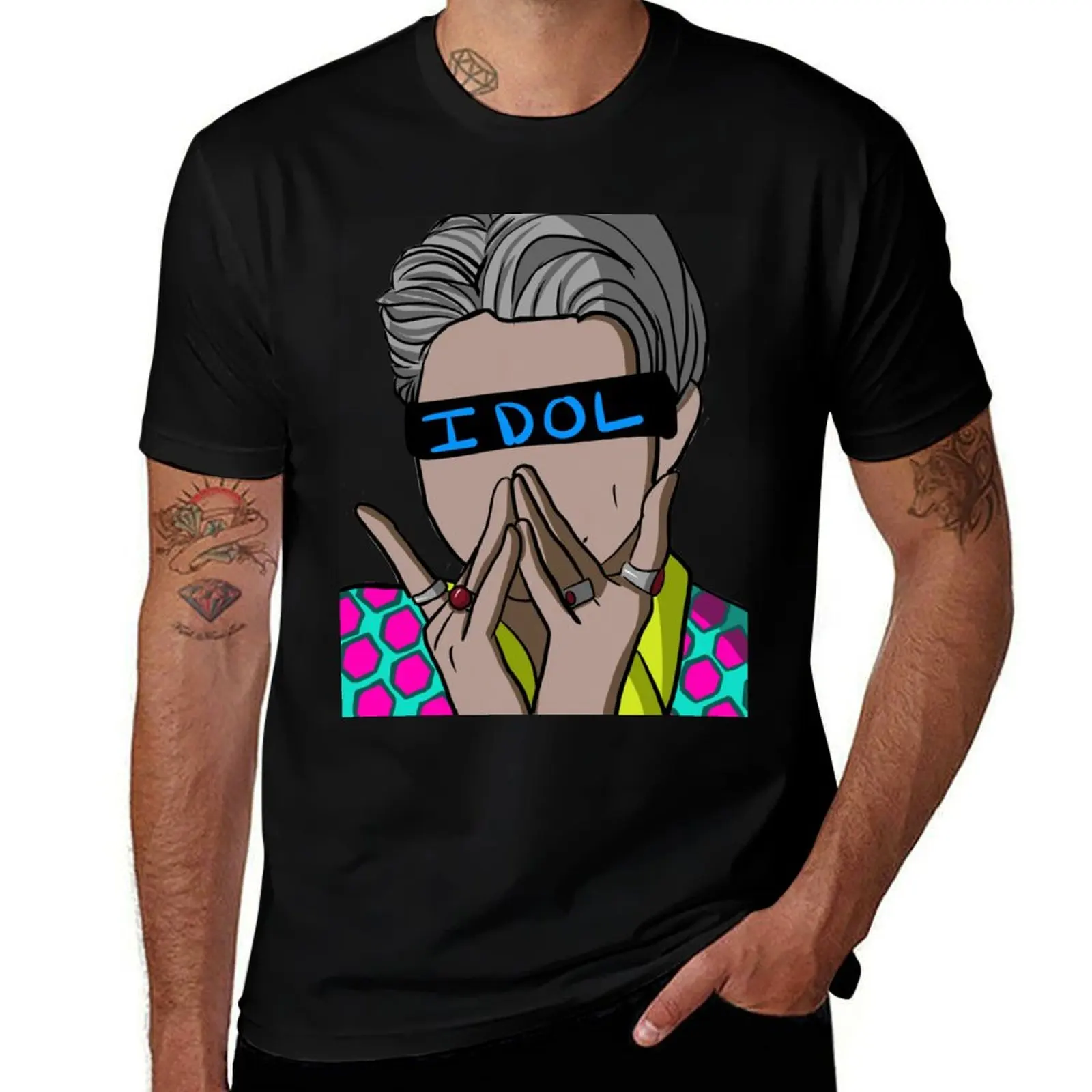 

RM IDOL T-Shirt graphics for a boy korean fashion men graphic t shirts