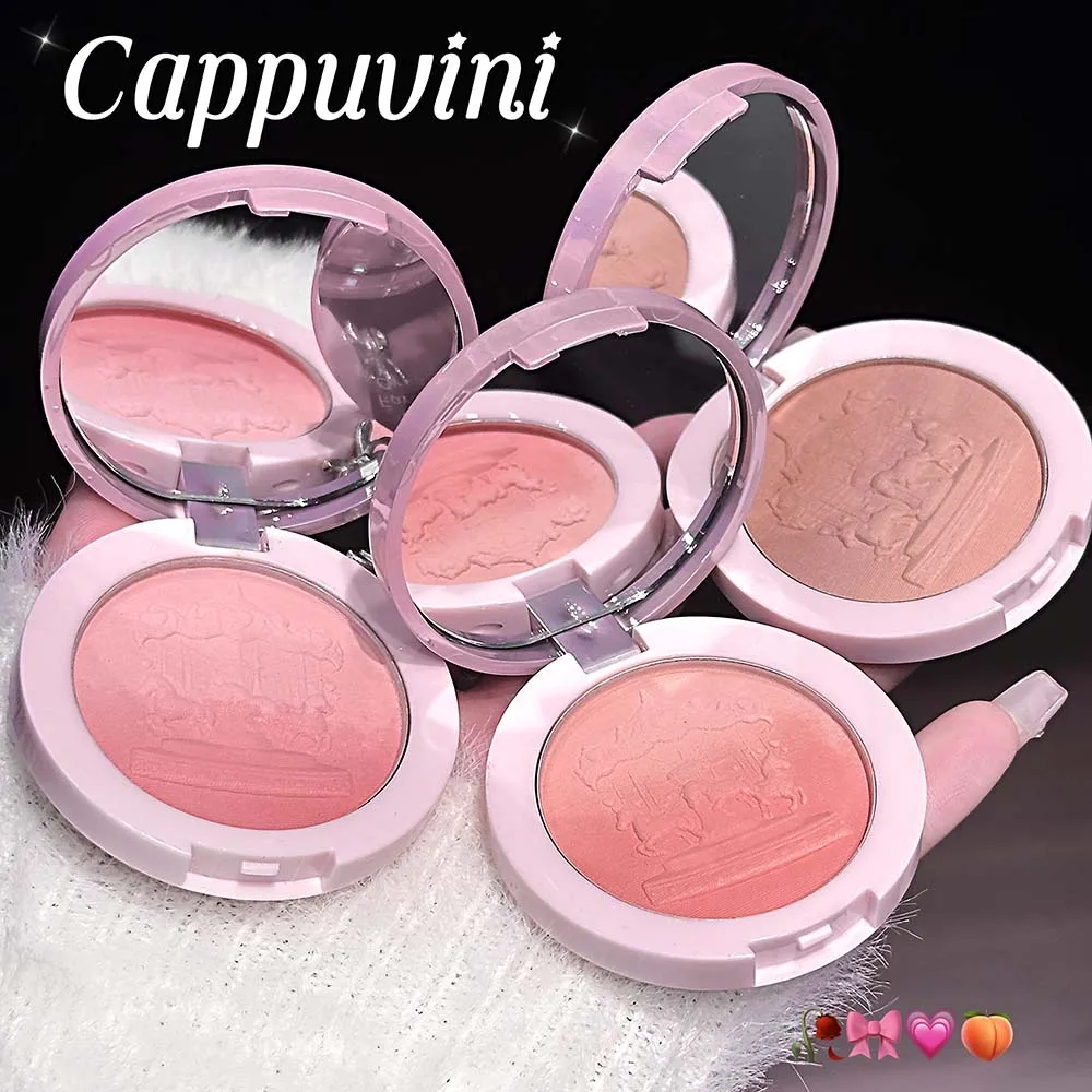 CAPPUVINI CAPPUVINI 3 Color Gradient Blush Powder Matte Pressed Cheek Palette Long Lasting Buildable Natural Flush Face Makeup Compact - Aliexpress Deal