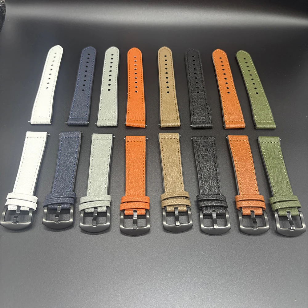 20 MM 22 MM PU Lederband Für Huawei Uhr GT 5 GT4/3/2 Pro 42 MM 46mm Smart Uhr Band Für HUAWEI GT Runner/Magic 2 Armband