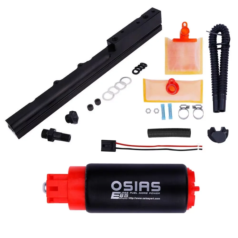 OSIAS Fuel Rail+340lph Fuel pump B16 B18 LS GSR Integra B Series engine