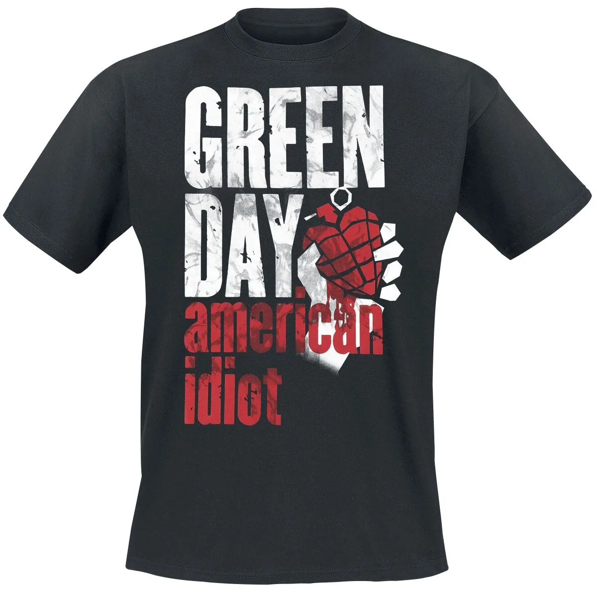 Vintage Green Day Nimrod Collage Print T-shirt Men Women Punk Casual Cotton Streetwear Unisex Tee
