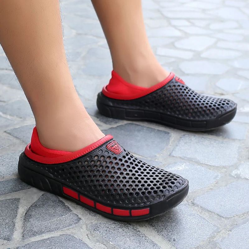 Sommerliche Schaumstoff-Clogs für Herren, leichte Freizeitschuhe für Outdoor, Garten und Zuhause_voghion.com