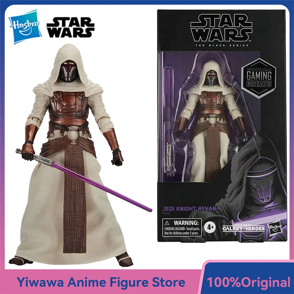 

[In-Stock] Hasbro Star Wars The Black Series Jedi Knight Revan (Gaming Greats) 6-Inch-Scale Exclusive Action Figure Model Toys