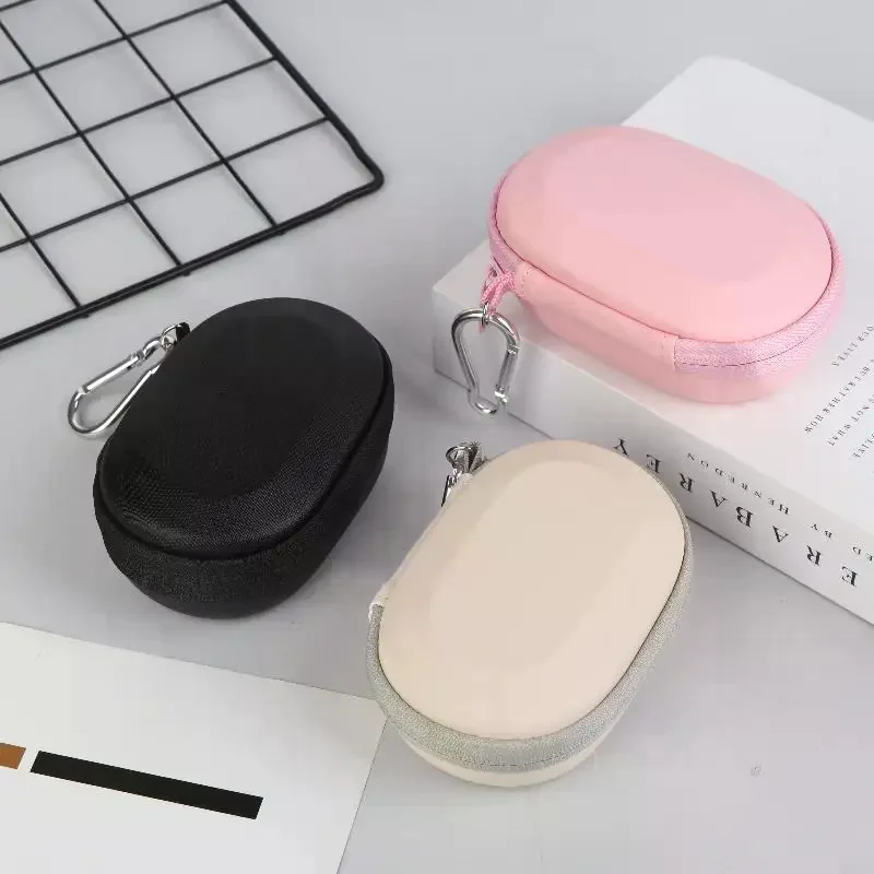 Wireless Mouse Shell Storage Box Portable Hard EVA Case Wireless Office Mouse Storage Bag With Keyring