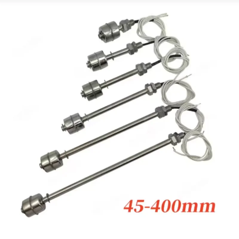 Float Switch High Temperature Resistant Stainless Steel Water Tower Water Level Automatic Level Controller Tank Flow Sensor