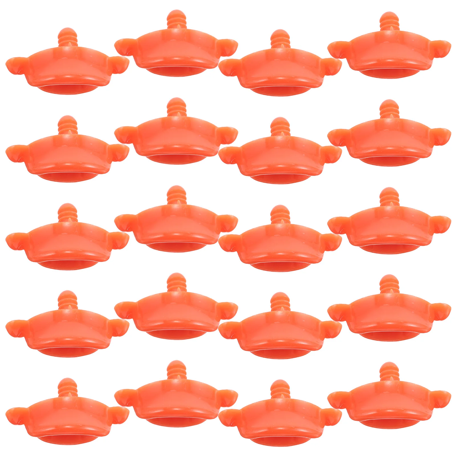 

20pcs Little Yellow Duck Material Bag DIY Craft Mouth Crafts Plastic Accessories Creative Family Activity Easy Start Sturdy