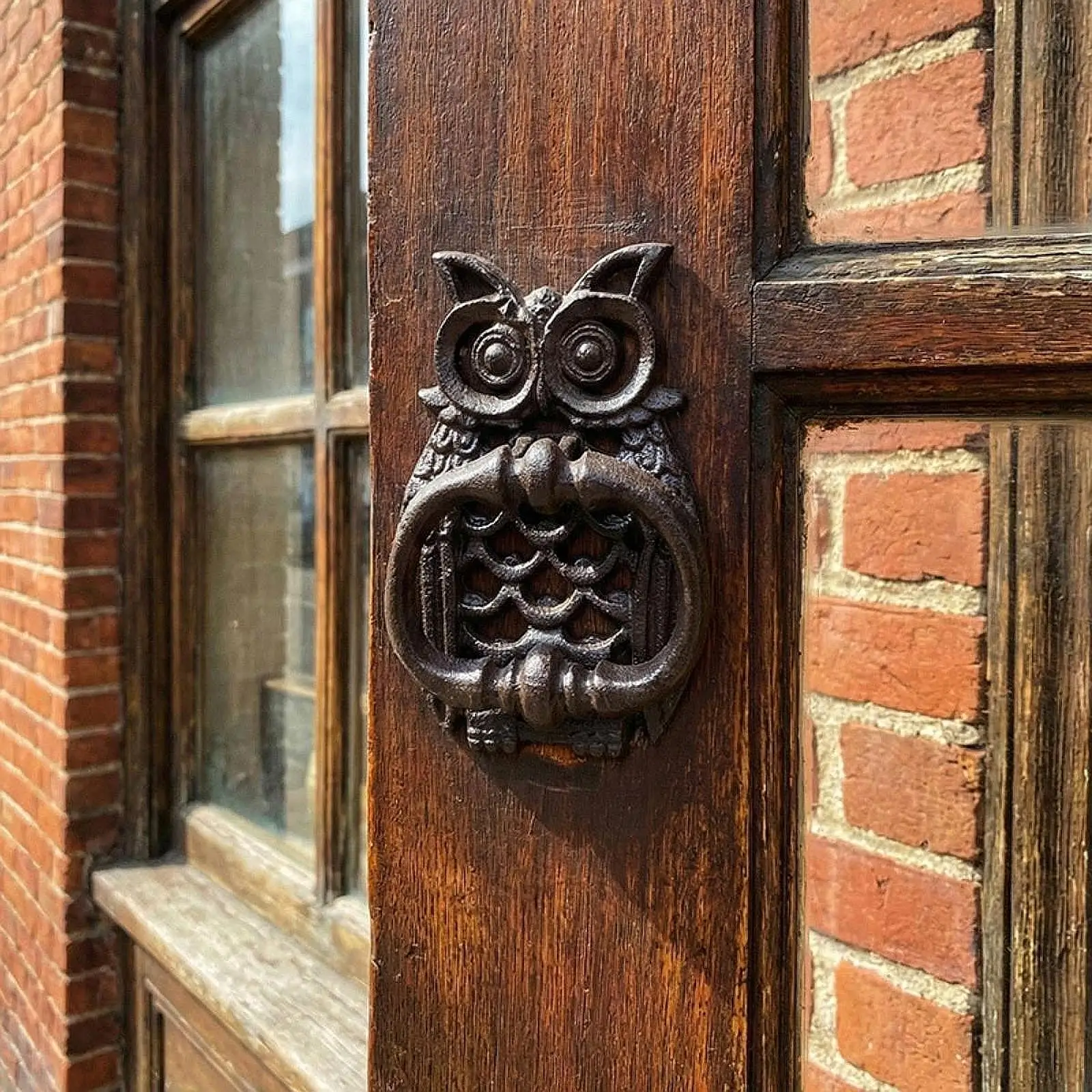 

Door Knocker Owl Shape Cabinet Handle Animal Iron Bar Drawer Handle Kitchen Door Pull Wall Decor Heavy Duty Hardware Ornament