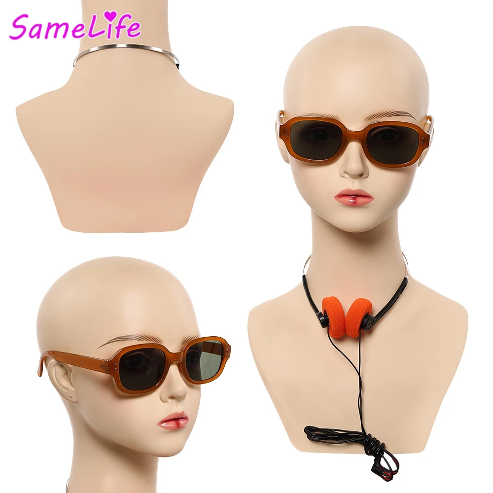 Milly Kara Eyeglasses Cosplay Fantasy Headset Prop 2026 Movie Female Superhero Women Costume Accessories Halloween Party Gifts