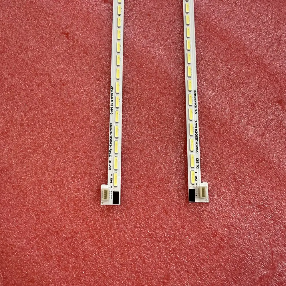 

2pcs/set LED strip 66LED 520mm for 47E760A 47E680F HR-5300-AZ4700000 2D00433 2D00434