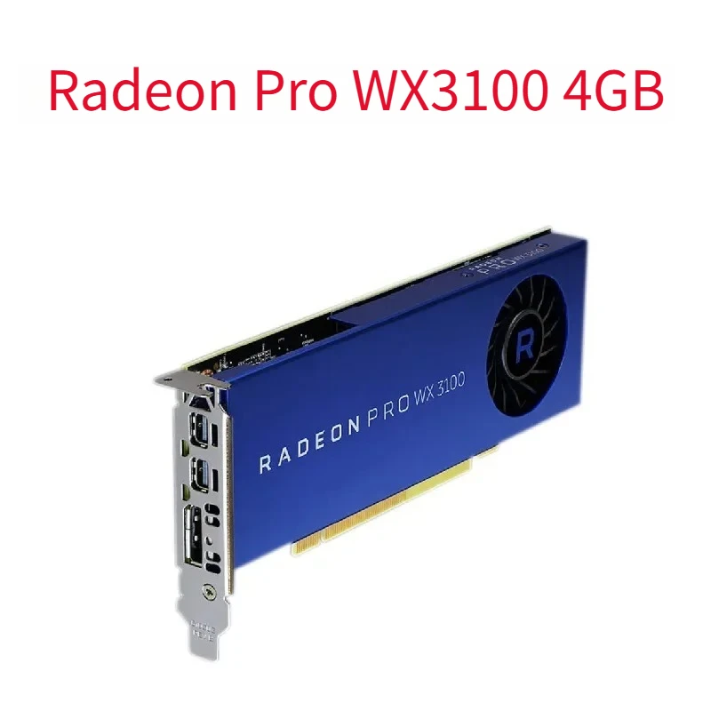 

1PCS Original Radeon Pro WX3100 4GB Graphics Professional Graphics Card 4K 5K 8K High Quality