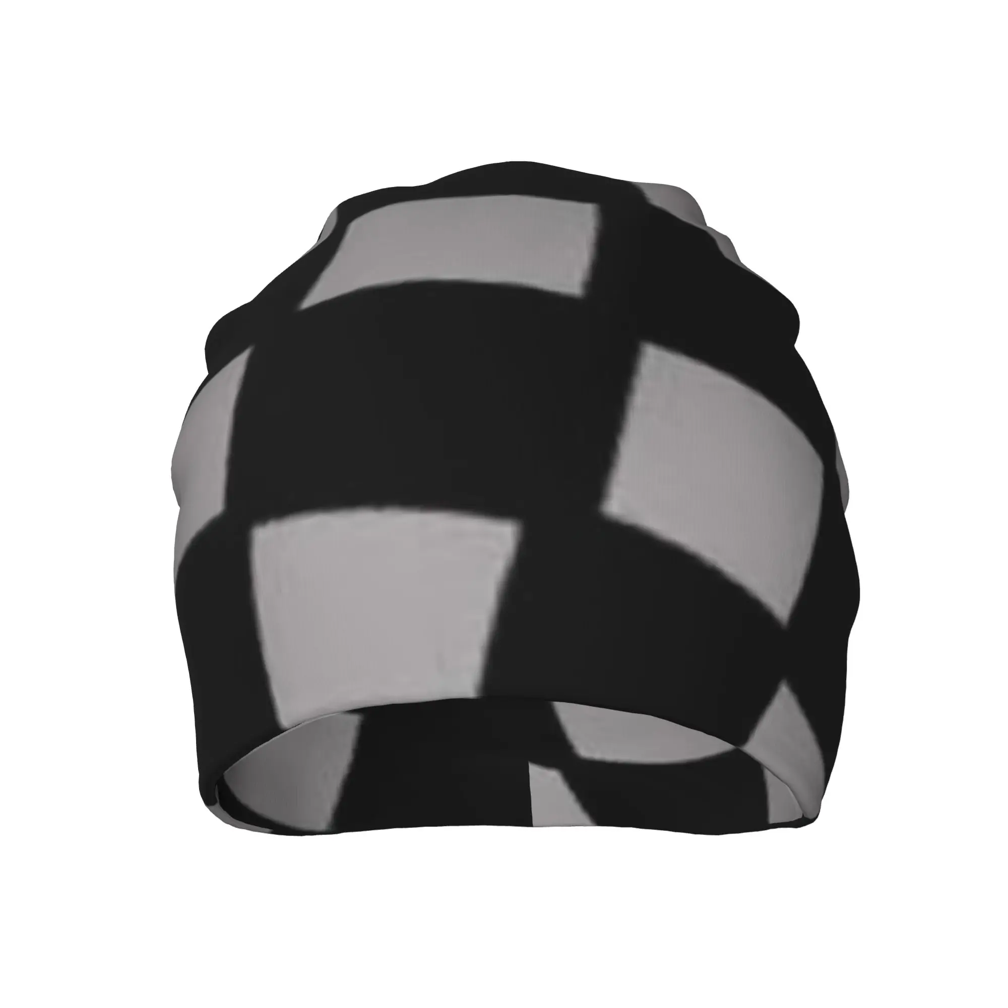 Bonnet Hats Checkerboard Men Women's Thin Hat Check Pattern (4) Street Style Cap Hip Hop Skullies Beanies Caps