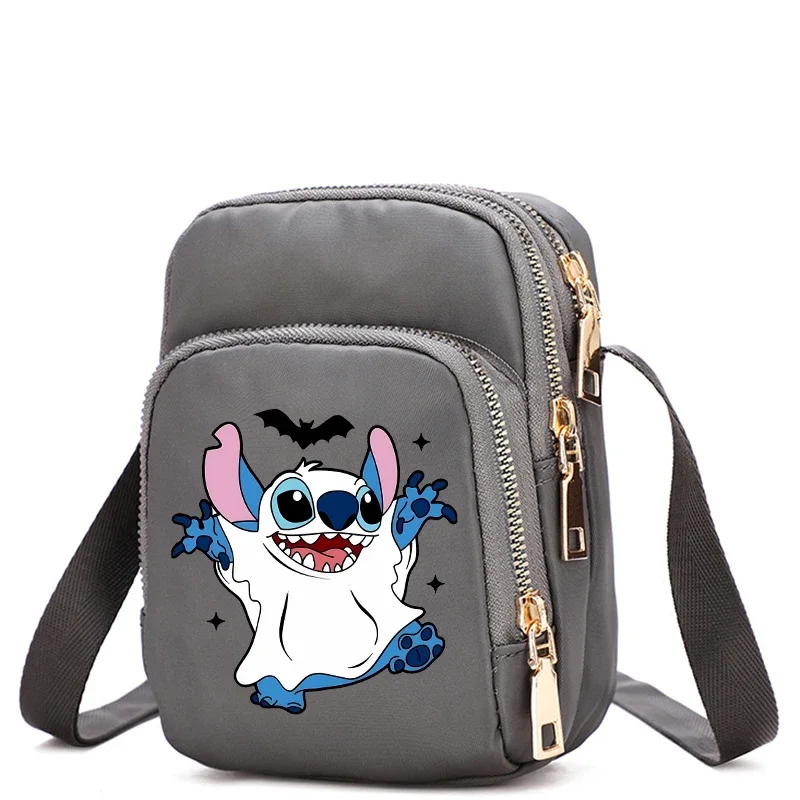 

Halloween Mickey Shoulder Bags Stitch Disney Tote Bag Crossbody Bag Kawaii Cartoons Dog Underarm Casual Bags Collocation Trendy