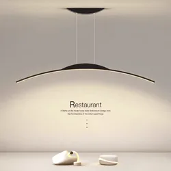 Modern LED Pendant Lamp for Living Dining Room Restaurant Kitchen Island Office Cafe Hanging Chandelier Home Decor Light Fixture