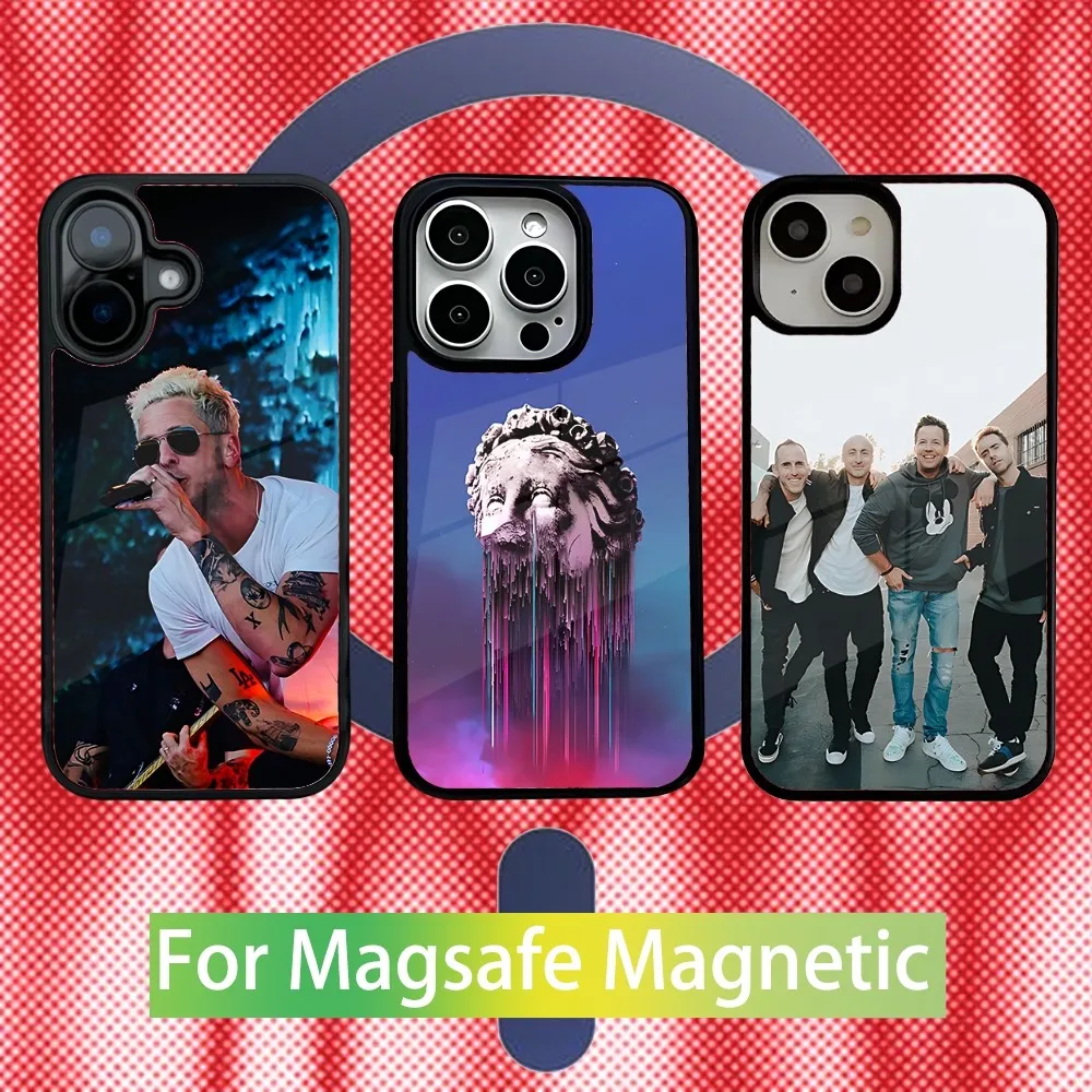 

Rock O-One R-Republic Phone Case For iPhone 16,15,14,13,12,11,Pro,Max,Plus,Mini,SE New Magsafe Magnetic Wireless Charging