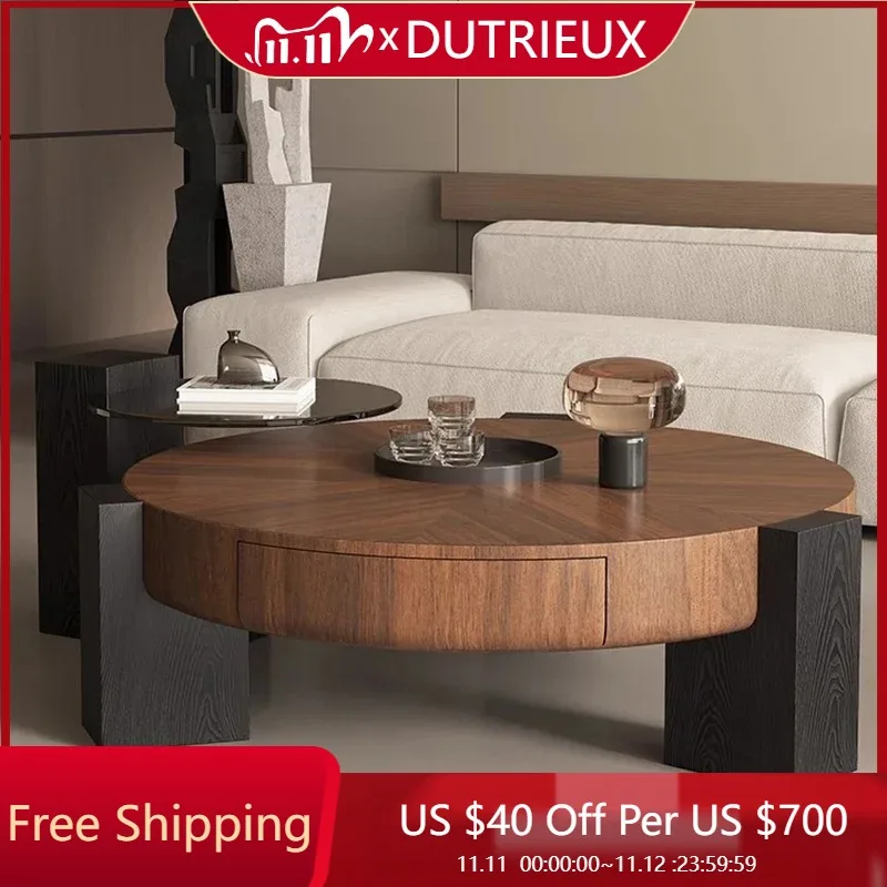 

Wooden Modern Coffee Table Elegant Quality Delicacy Unique Safe Coffee Tables Luxury Simple Mesa Auxiliar Lounge Suite Furniture