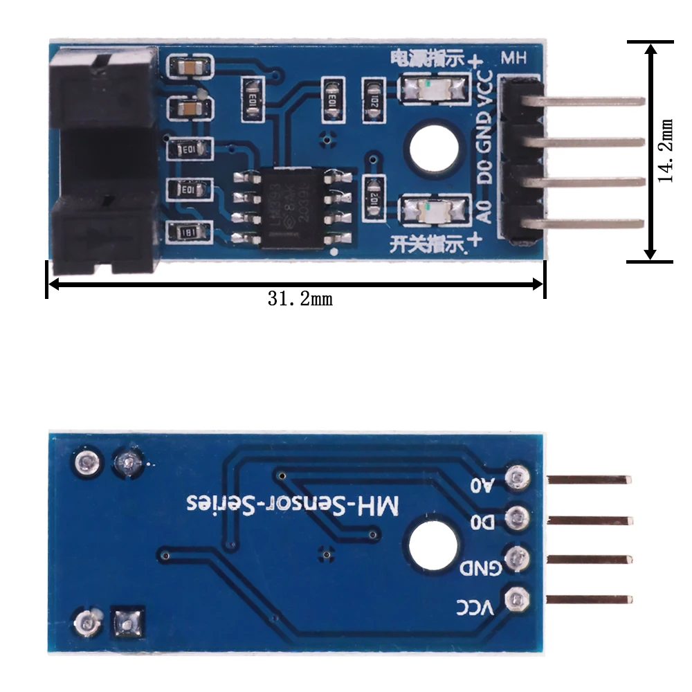 1/5/10PCS speed sensor Tacho sensor Slot-type Optocoupler Tacho-generator Counter Module for Arduino for Raspberry pi