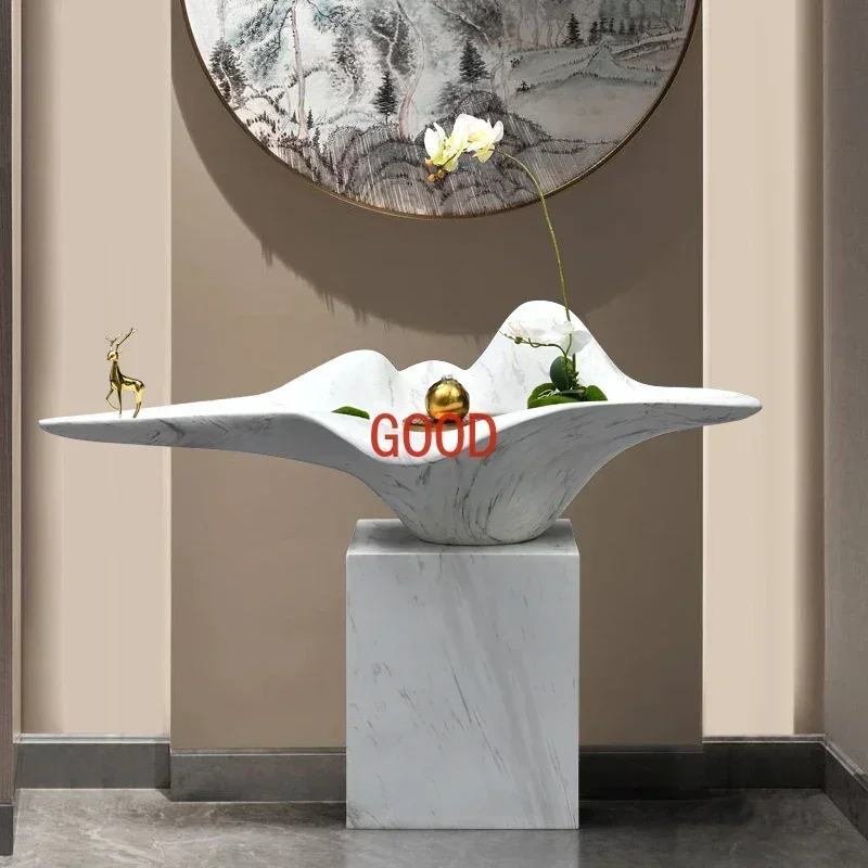 Floor Flowing Water Ornaments Rockery Landscape Hotel Villa Club Decoration Crafts